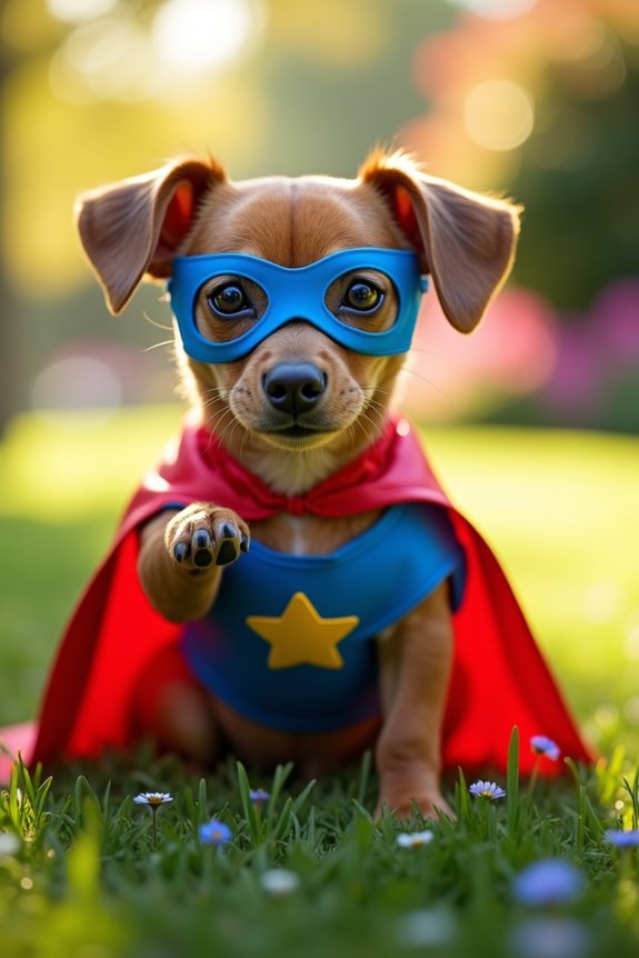 superhero dog costume tips