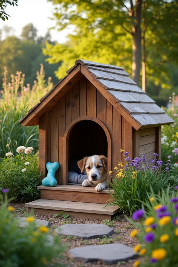 sustainable diy dog house
