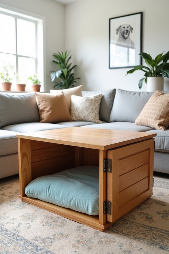 upcycled chic dog crate