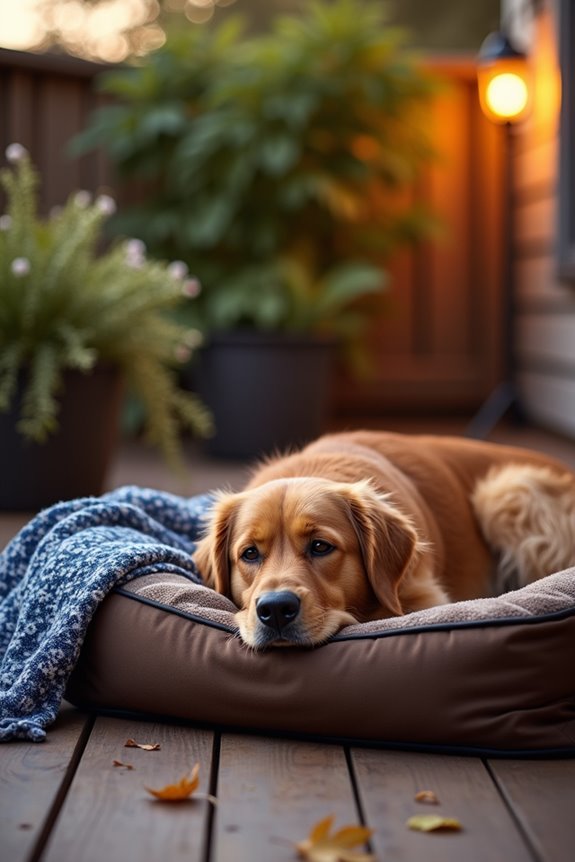 warm outdoor comfort for dogs