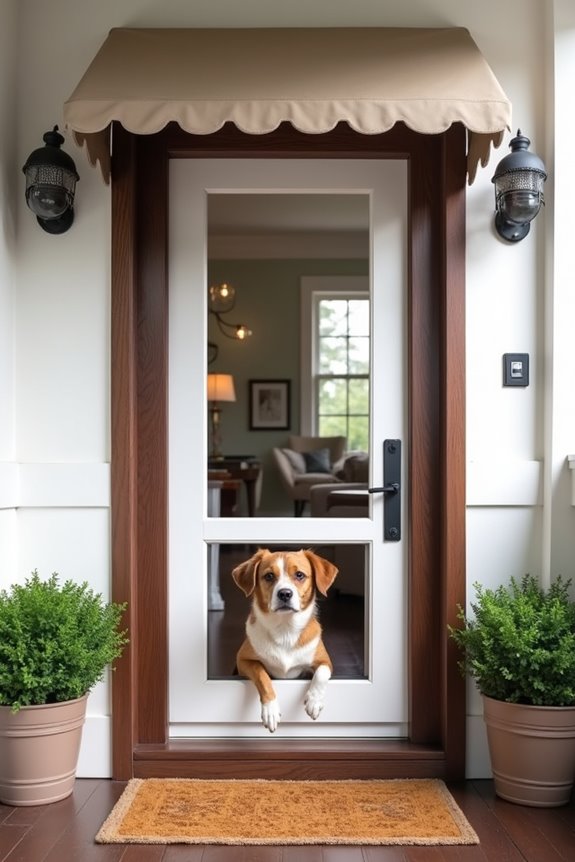 weatherproof dog door benefits