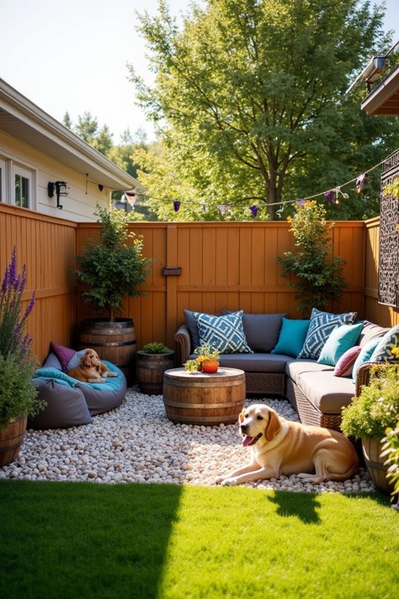 aesthetic dog enclosure design