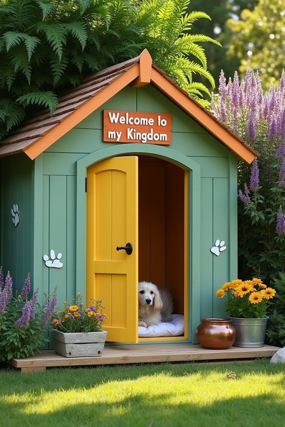 aesthetic outdoor dog kennels