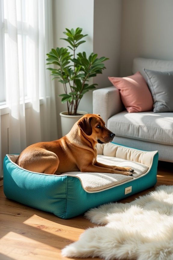 breathable mesh dog bed
