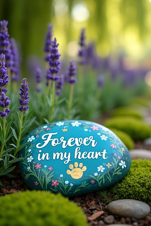 commemorative garden stone project