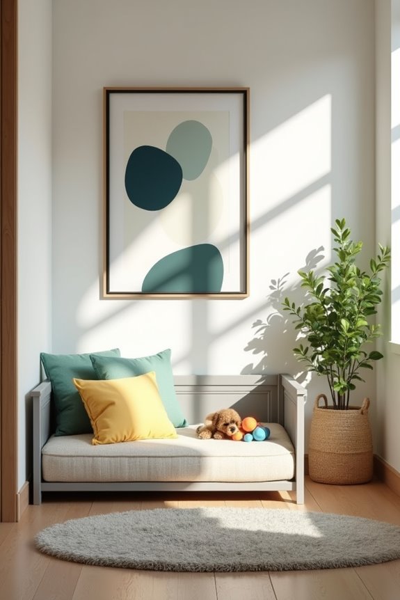 cozy color schemes for pets