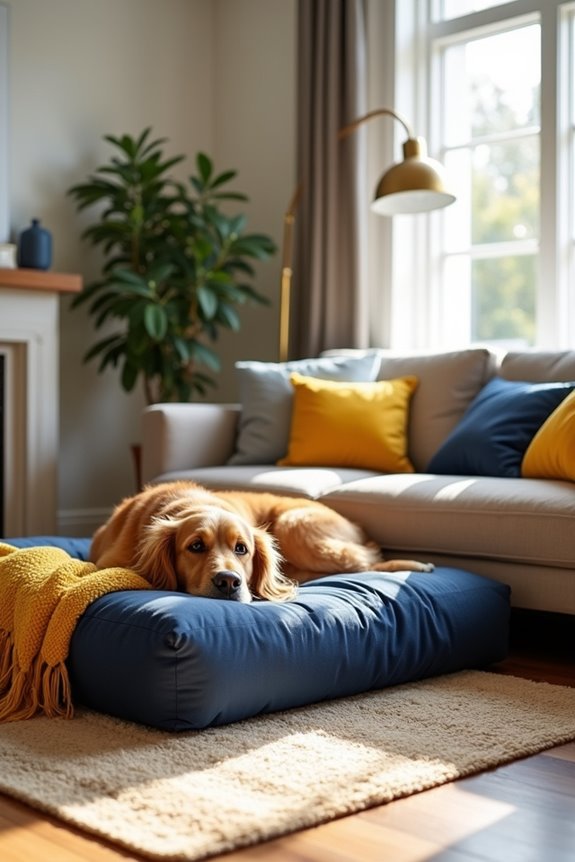 cozy orthopedic dog bed