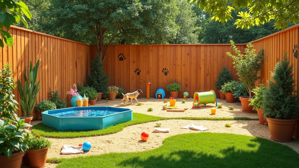 creative outdoor spaces for dogs