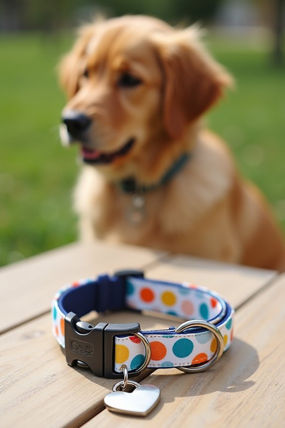 custom dog collar crafting