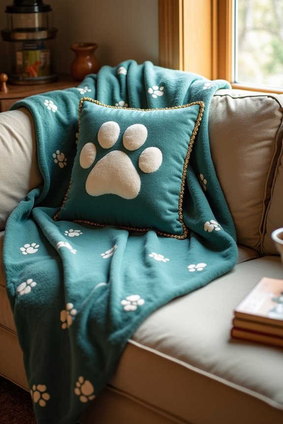 custom dog paw prints