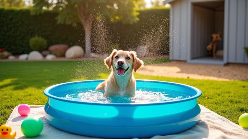 custom outdoor dog space