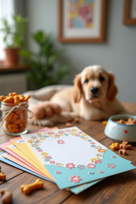 customized dog birthday invites