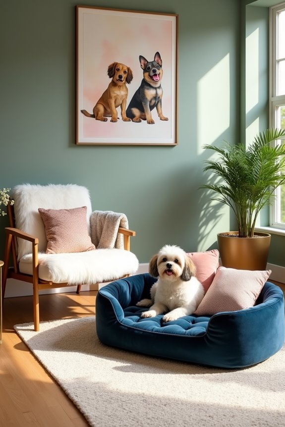customized luxurious dog beds