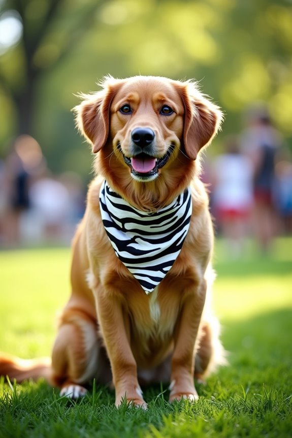 diy animal print bandana
