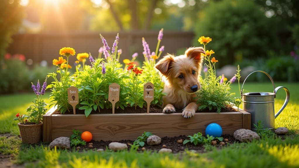 diy dog playground backyard