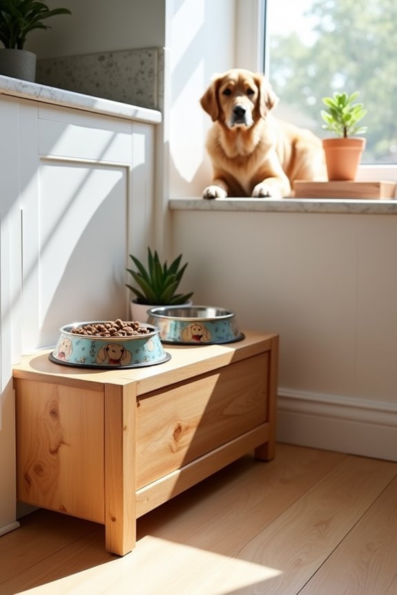 diy stylish dog bowl