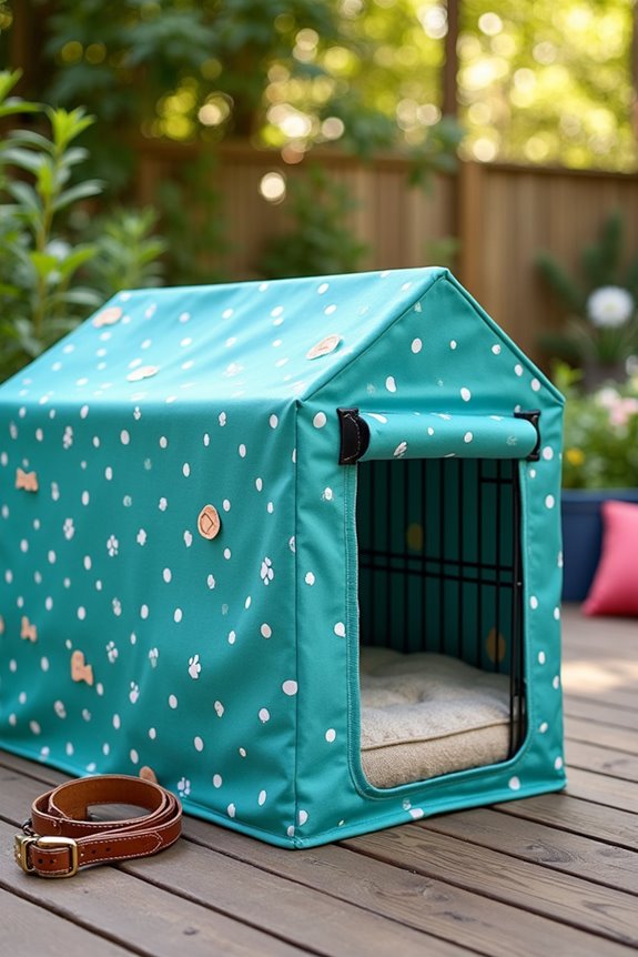 diy waterproof kennel cover