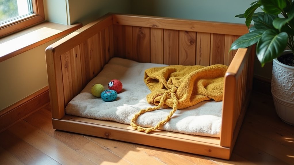 dog crate cushion ideas