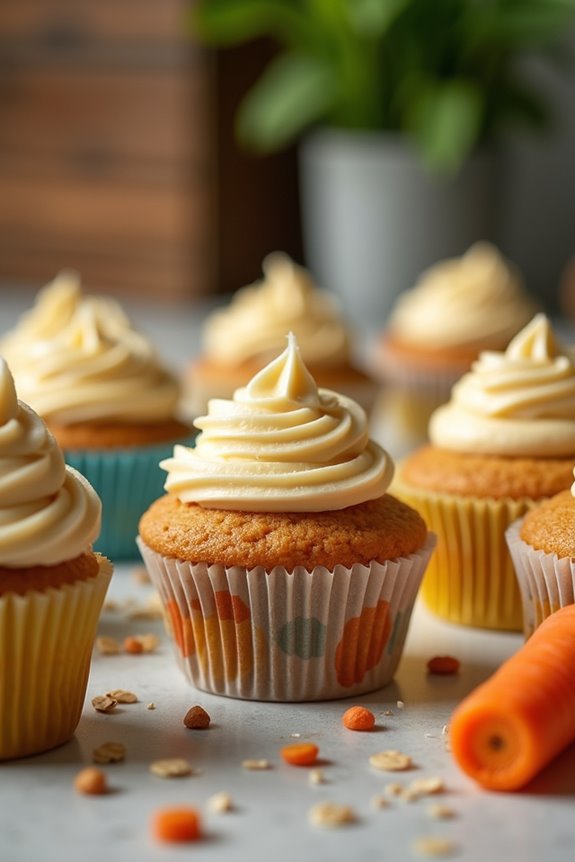 dog friendly banana cupcakes