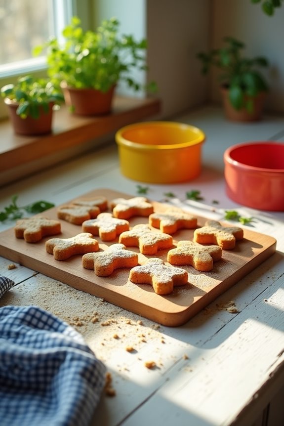homemade dog shaped birthday treats