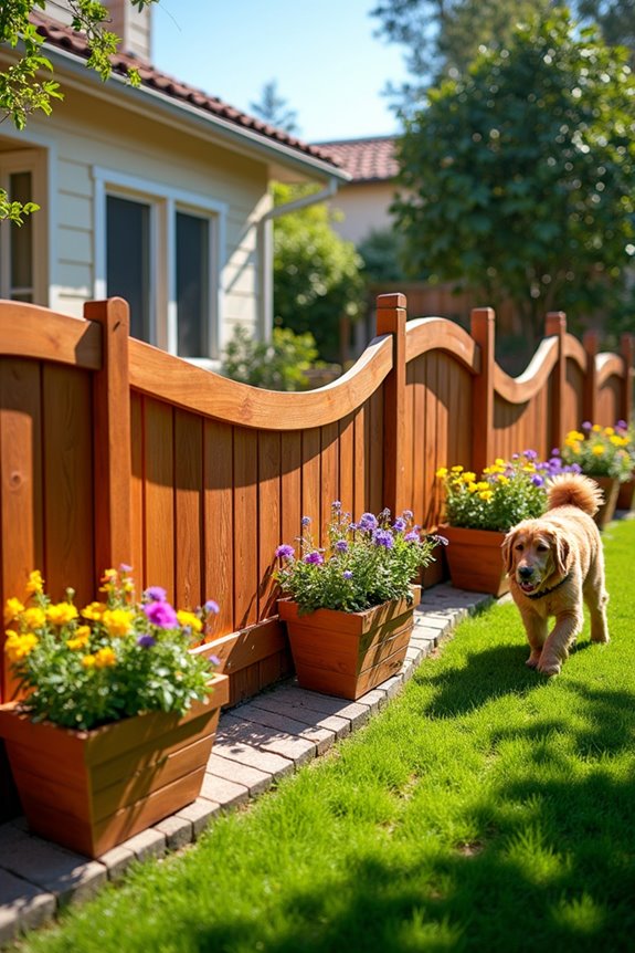 innovative dog fence designs