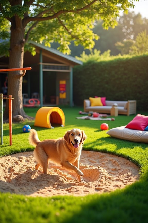 interactive dog play areas