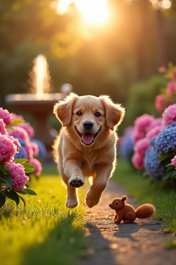 lighting enhances dog photography