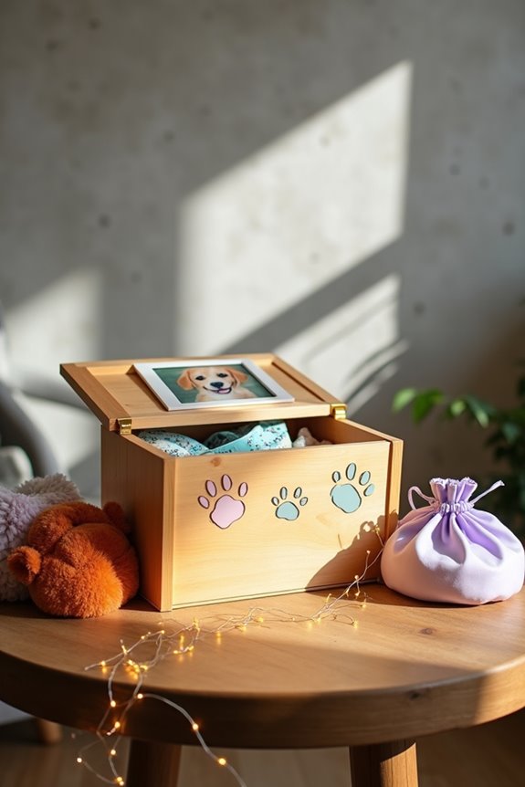 memory box keepsake design