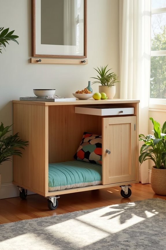 mobile cozy kennel features