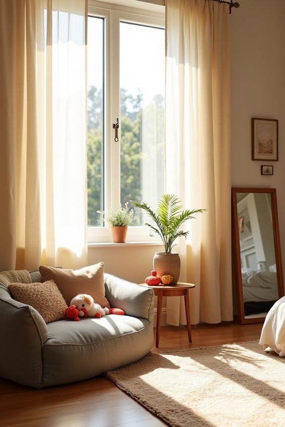 natural light enhances comfort