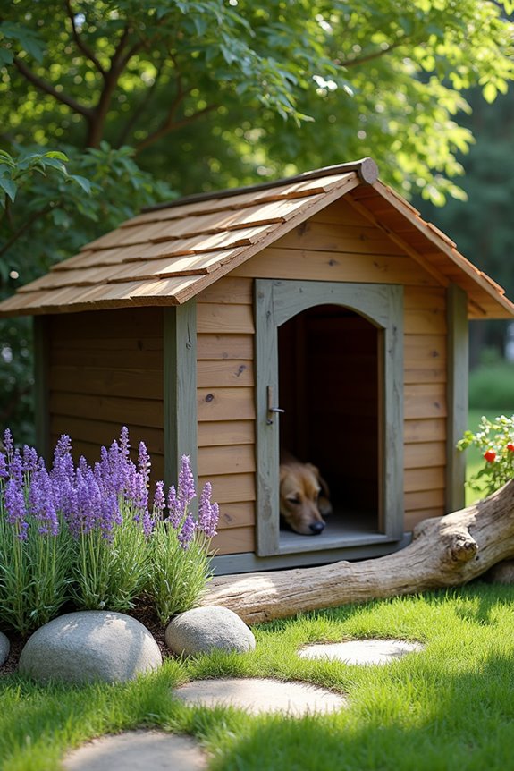 natural outdoor dog haven
