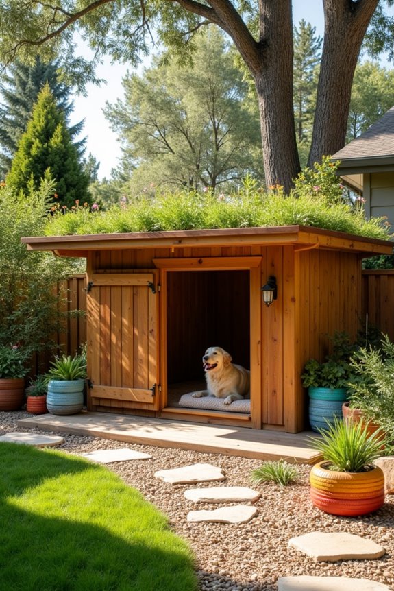outdoor dog kennel concepts