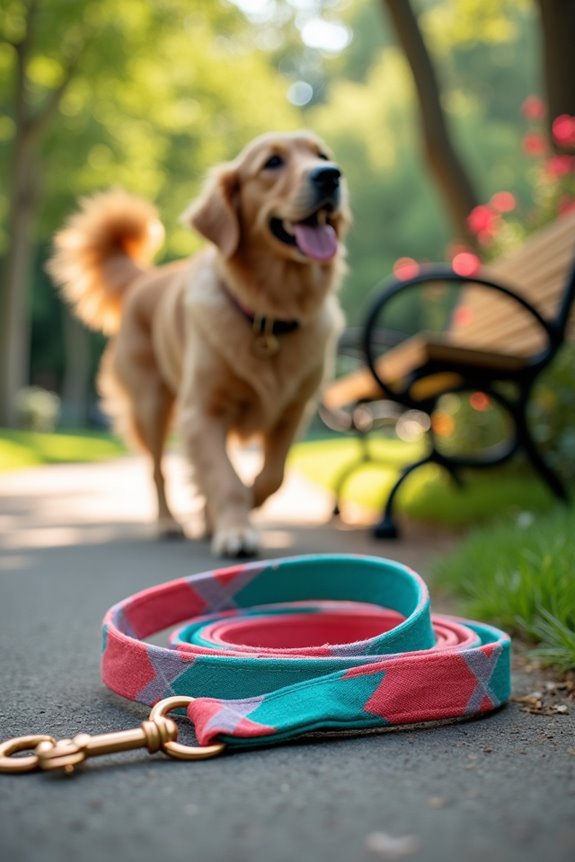 personalized dog leash diy
