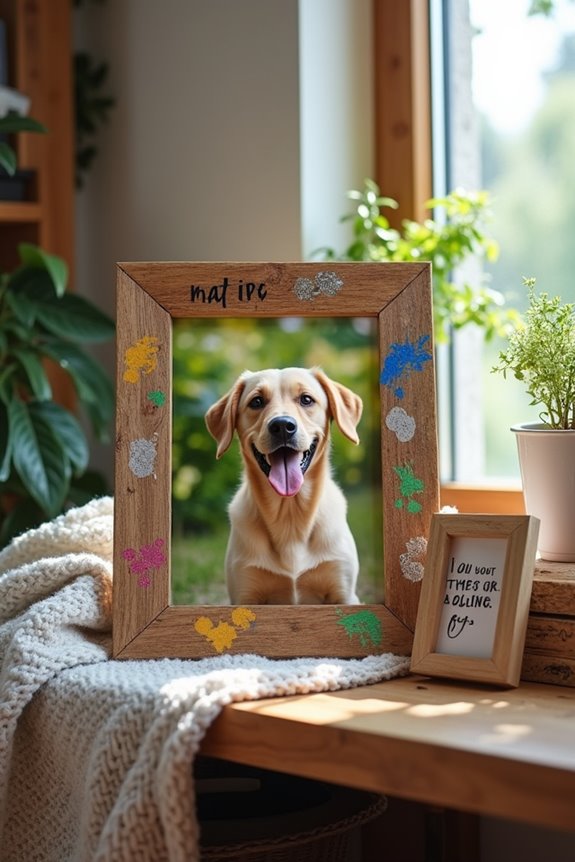 personalized dog photo tribute