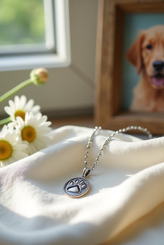 personalized paw print jewelry