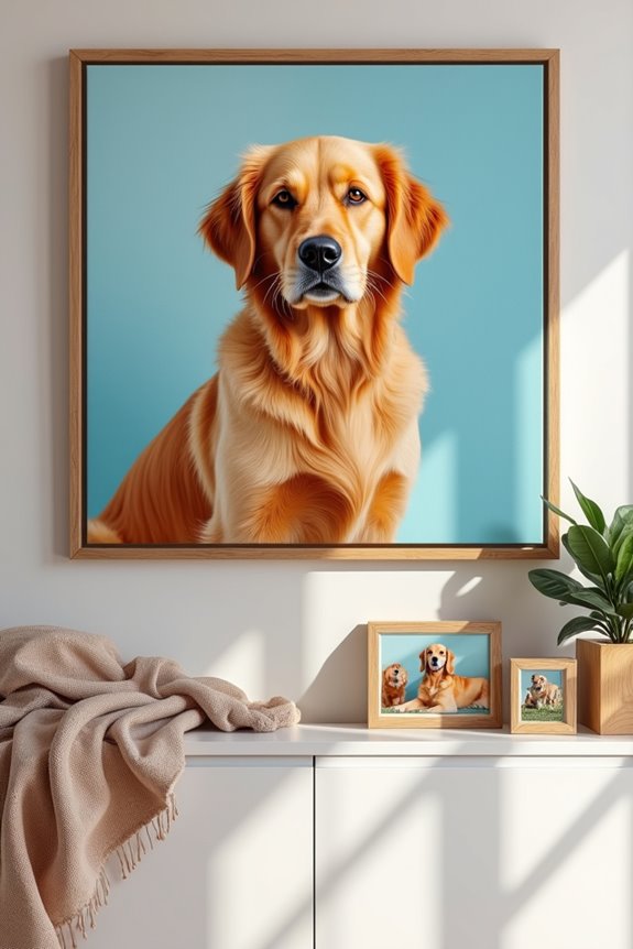 personalized pet artwork service