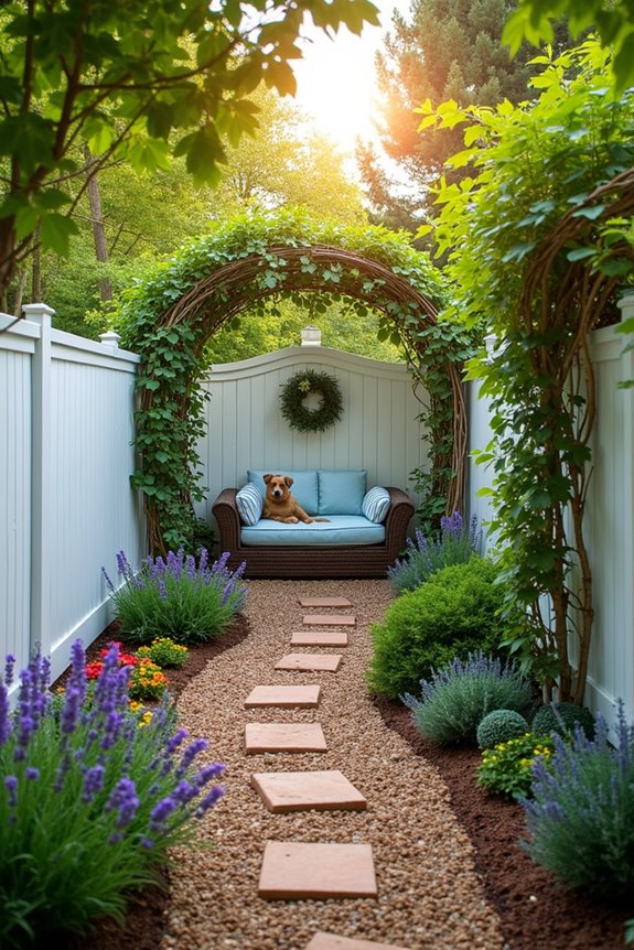 pet friendly landscape design integration