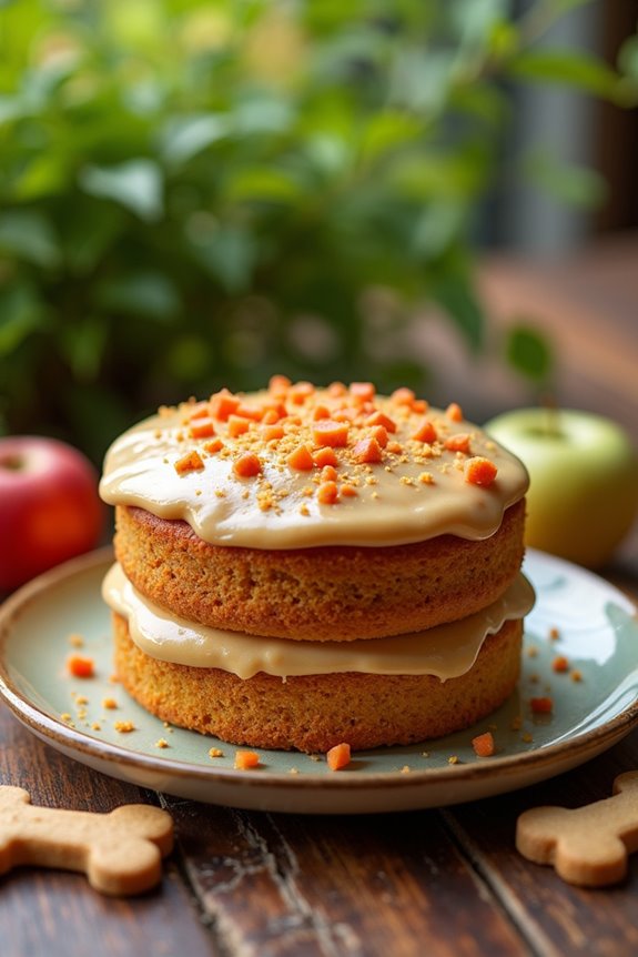 pumpkin spice cake for dogs