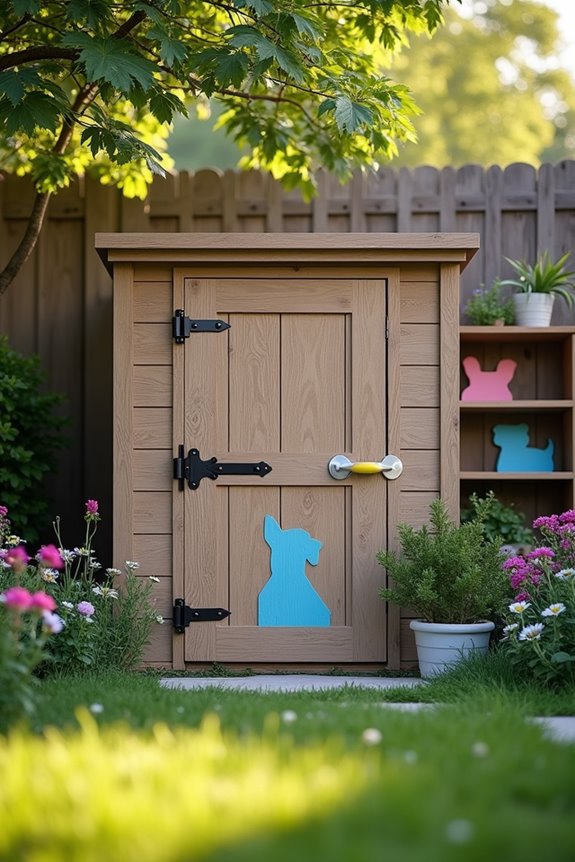 secure dog kennel lock