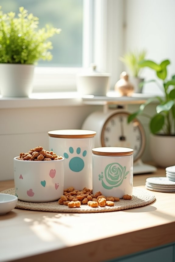 sleek and stylish food storage