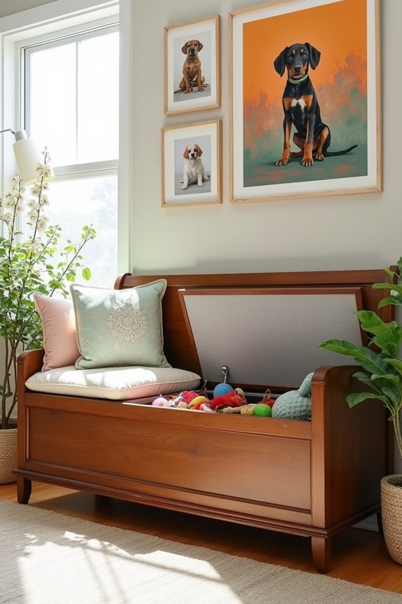 stylish hidden storage furniture