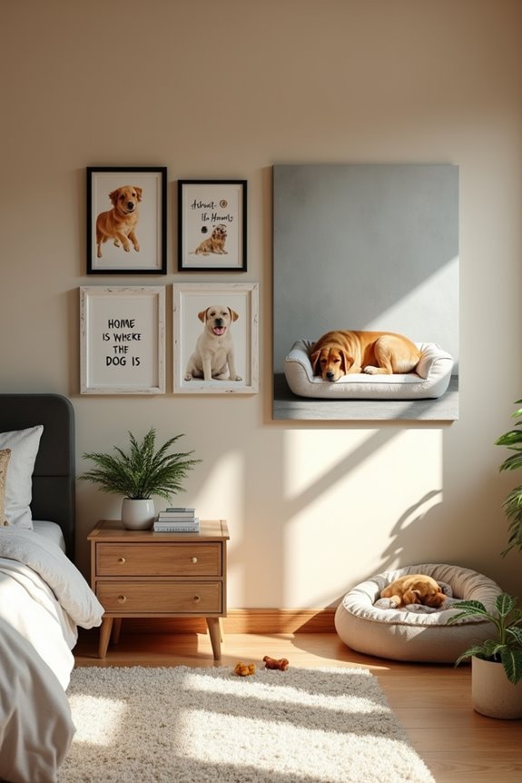 stylish pet friendly wall art