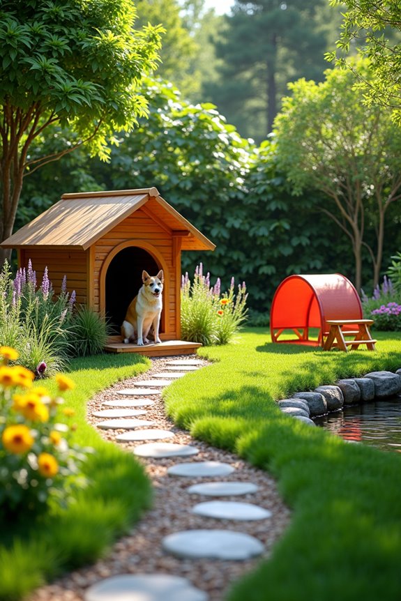 sustainable dog friendly landscaping features