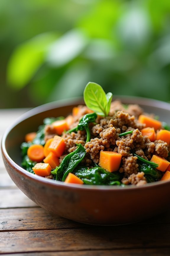 vegetarian lentil dog dish