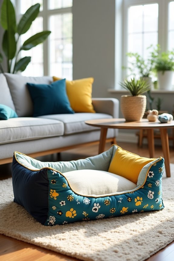 versatile reversible dog beds