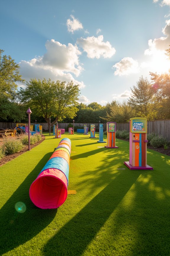 agility course obstacle planning