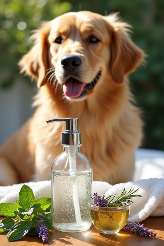 apple cider vinegar rinse