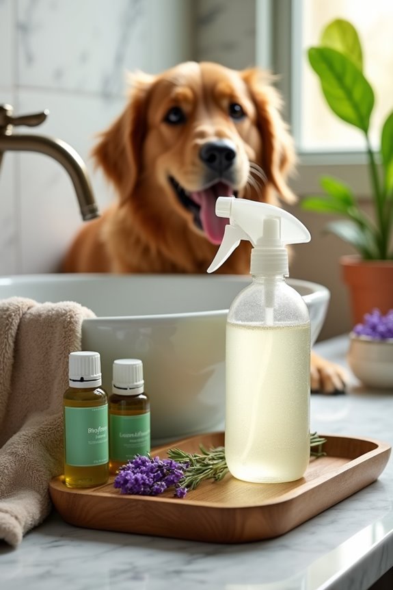 baking soda pet wash