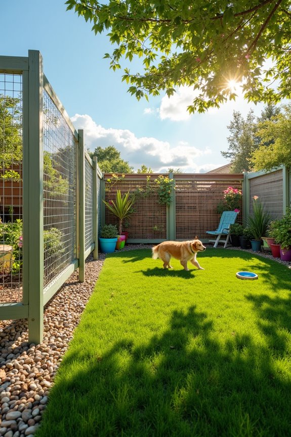 budget friendly dog fencing