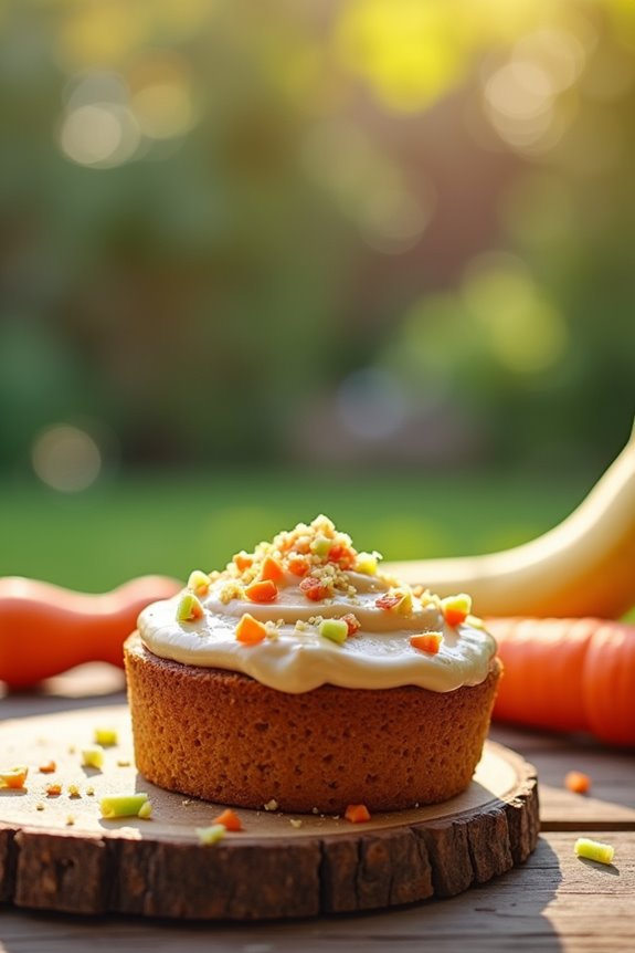 carrot cake for dogs
